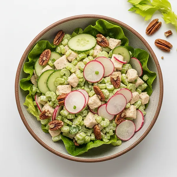 Chicken Salad with Pecans and Celery